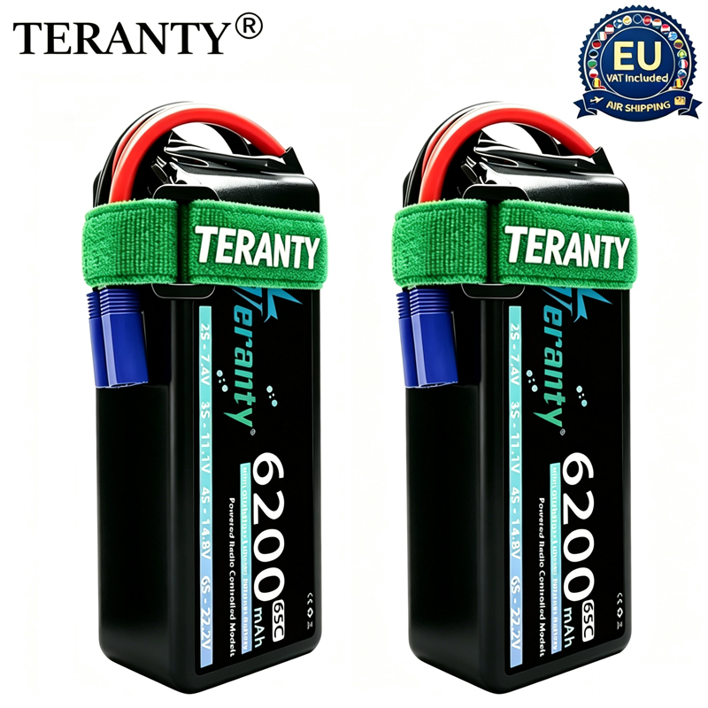 Drone Racing Battery - TERANTY 6S 6200mAh Lipo Batterij 22.2V