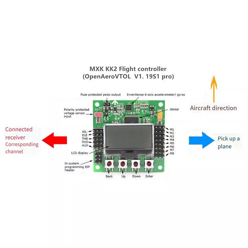 B05C-KK 2.1.5 Multirotor LCD-v - Drone Racing Flight Controller recensie en prijs