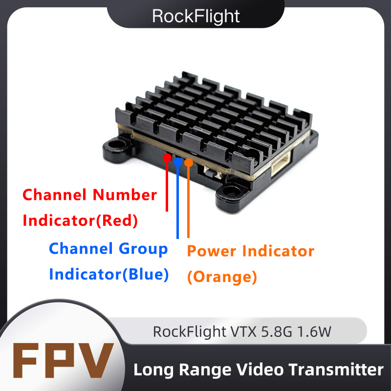 RockFlight TX663 VTX 5.8G 48CH - Drone Racing Receiver recensie en prijs