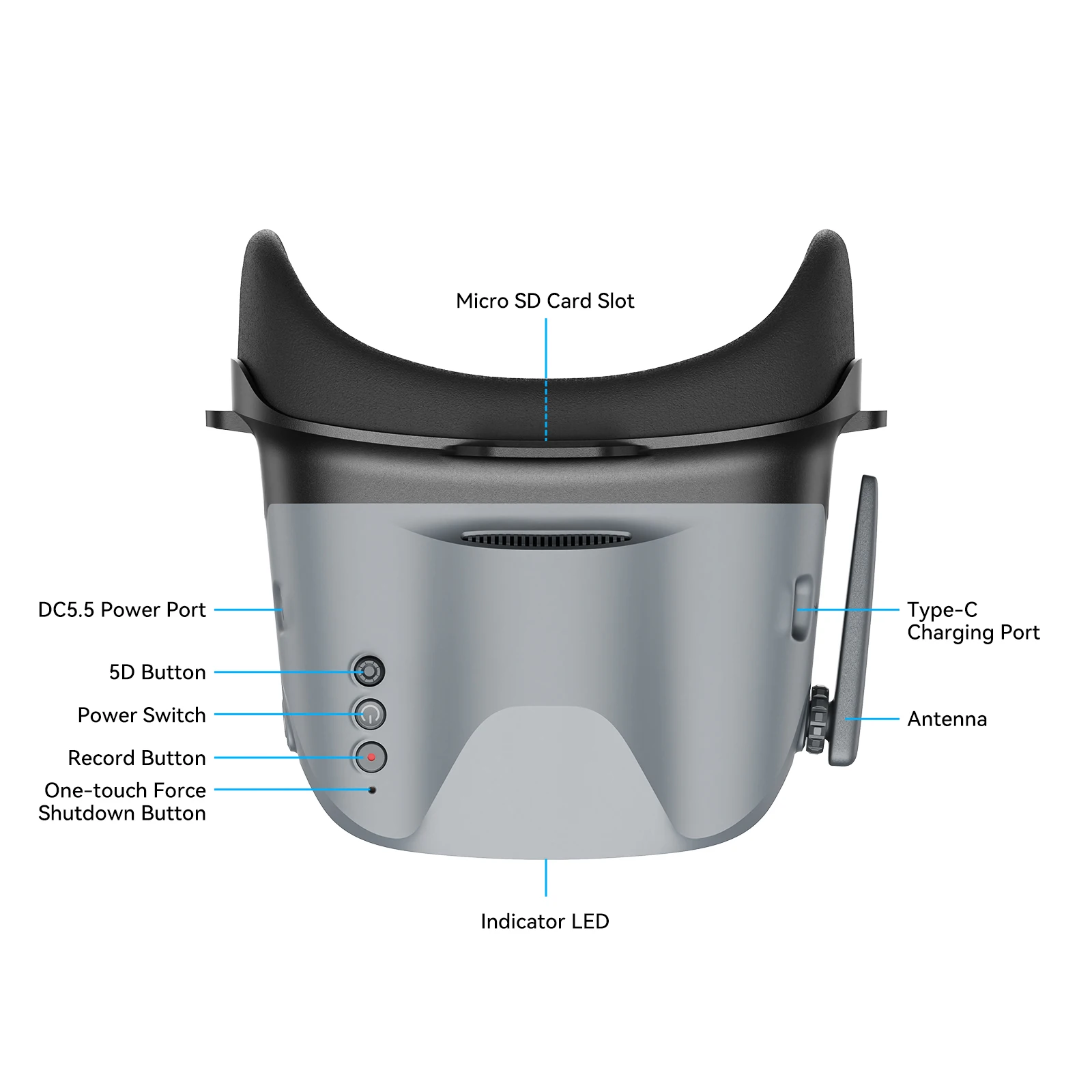 BetaFPV VR04 FPV-bril – analog - Drone Racing Goggles recensie en prijs